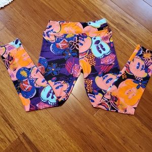 NWOT LULAROE LEGGINGS OS -MICKEY and MINNIE